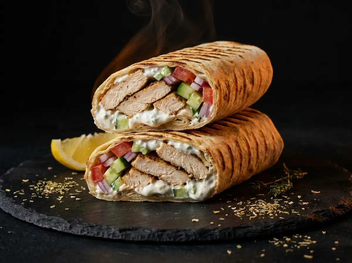 The 51g-Protein Chicken Gyro Wrap